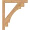 Ekena Millwork Merced Block Smooth Bracket, Western Red Cedar, 3 1/2"W x 34"D x 40"H BKT04X34X40MRC05SWR - alternate 4